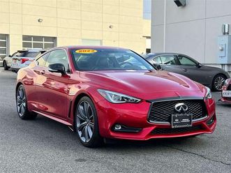 used 2022 infiniti q60 3.0t red sport 400