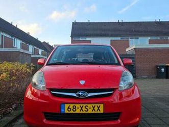 subaru justy 1.0 2007 rood — subaru — marktplaats
