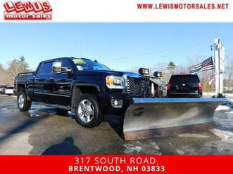 2016 gmc sierra 2500hd diesel 4x4 4wd truck denali hd duramax clean! crew cab