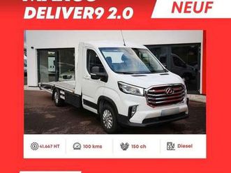 deliver9 deliver 2.0 150ch propulsion 2025 – dépanneuse neuve prête à être immatriculé