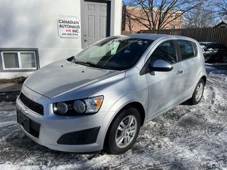 2013 chevy sonic lt hb w/safety