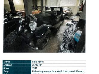 rolls royce anno 1937 molto rara