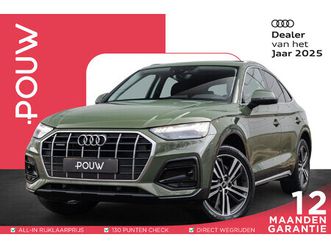 audi q5 sportback 50 tfsie 299pk phev quattro advanced edition | soh 96% | panoramadak | achteruitrijcamera | matrix led | smartphone interface