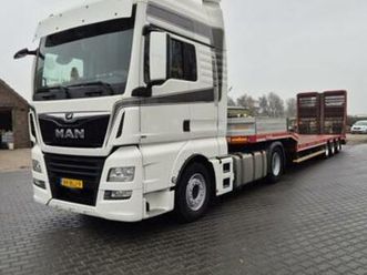 nootenboom semi dieplader man tgx retarder 2018 euro 6 — vrachtwagens — marktplaats