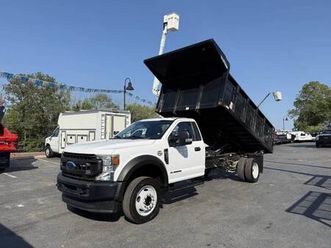 2022 ford f550 14ft landscape dump truck