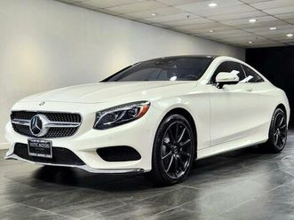 used 2016 mercedes-benz s-class s 550 4matic coupe 2d