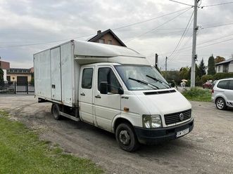 volkswagen lt 46 2.8 tdi doka kontener, podwójna kabina, dubel kabina myslowice • olx.pl