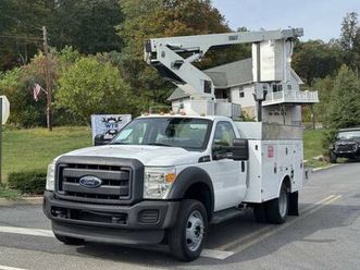2013 ford f450 versalift 29ft bucket truck