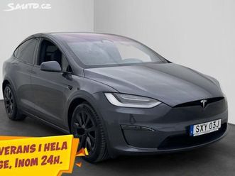 tesla model x 670hp 100kwh awd tažné