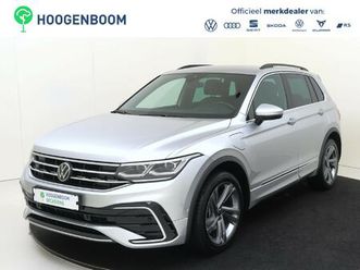 volkswagen tiguan 1.4 tsi ehybrid r-line business | soh 100% | achteruitrijcamera | parkeerassistent | 3-zone airco | dodehoek detectie | keyless | adaptieve cr