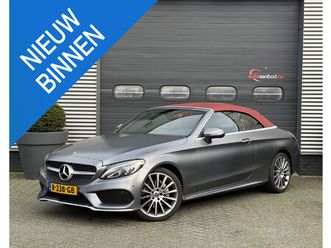 mercedes-benz c-klasse 200 4matic amg | navigatie | camera | stoelkoeling & verwarming | 19 inch lichtmetalen velgen |