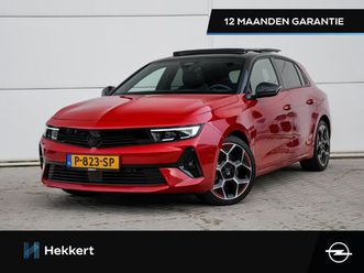 opel astra first edition 1.6 turbo phev 181pk automaat schuif-dak | winter pack | dab | adapt. cruise | head-up | 18''lm