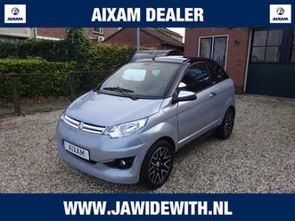 aixam brommobiel coupé premium hdi open dak, airco, achteruitrijcamera, parkeersensoren, elektrische ramen, centrale deurvergr.