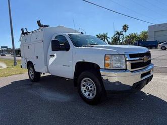 2012 chevrolet silverado 3500hd v8 6.0l enclosed service utility truck