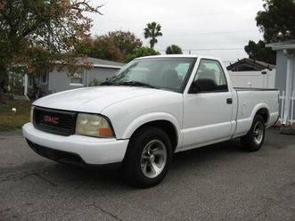 2001 s10/gmc sonoma sl pickup low miles