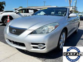 2007 toyota solara sle - clean carfax - like new - heated front seats!