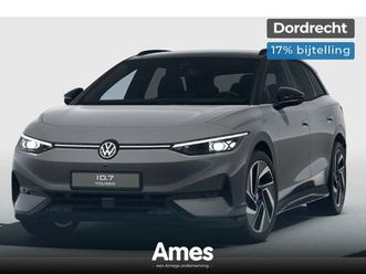 volkswagen id.7 tourer pro limited edition 77 kwh accu 210 kw / 286 pk variant elektrische aandrijving | in 2025 leverbaar | adaptive cruise control met stop&go