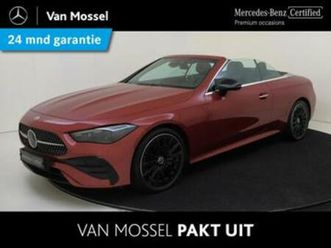 mercedes-benz cle cabriolet 200 amg line premium /rijassiste — mercedes-benz — marktplaats