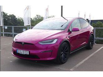 tesla model x 670hp 100kwh awd růžová