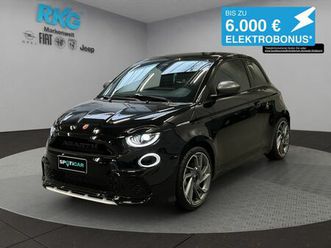 abarth 500e turismo scorpion design tech sound paket