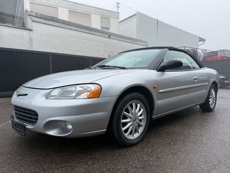 chrysler sebring cabrio 2.7 lx 2. hand scheckheft history