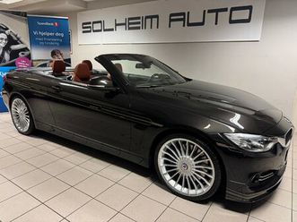 alpina b4 cabriolet bil-nr. 45, 409hk & 600nm lav km!