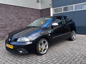 seat ibiza 1.8 20vt fr 294pk 3drs 2006 zwart 1.8t 1.8 20v — seat — marktplaats