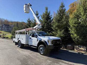 2019 ford f450 35ft bucket truck
