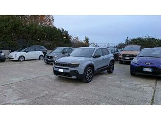 jeep avenger 1.2 mhev summit 100cv lane assist brake assist