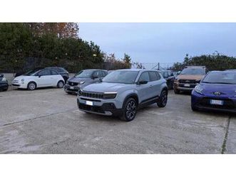 jeep avenger 1.2 mhev summit 100cv lane assist brake assist