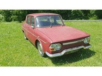 1967 renault 10 rouge foncé manuel, 4 vitesses conduite à...