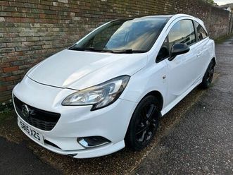 vauxhall corsa 1.4i ecotec limited edition hatchback 3dr petrol manual euro 6 (90 ps)