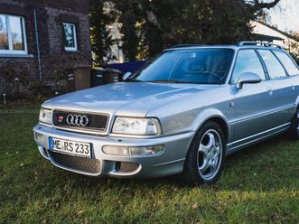 audi rs2 avant (1995) in polarsilber metallic, carbon-applikationen im innenraum, umfangreiche investitionen getätigt