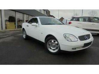 ② mercedes 200 slk - airco - leder - garantie — mercedes-benz — 2ememain