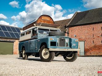 1964 land rover series 2 searle camper carawagon