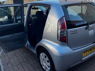 daihatsu, sirion, hatchback, 2008, manual, 998 (cc), 5 doors