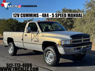 1994 dodge ram 2500 4x4 - 12v cummins - 5 speed - 1 owner