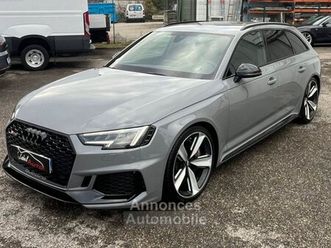 v avant v6 29 tfsi 450 quattro 2nd main carbone ceramique chassis sport echappement rs ja 20 ambiance led entretien 100% garantie 12 mois