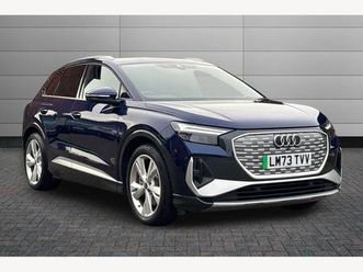audi q4 150kw 40 82kwh s line 5dr auto
