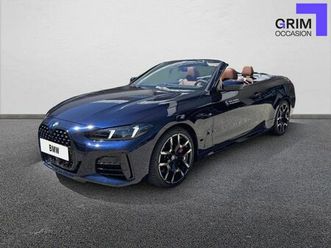 bmw série 4 cabriolet 420ia 184ch m sport