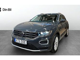volkswagen t-roc tdi150 4m dsg plus p-värmare drag