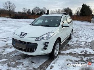 peugeot 4007 2.4 benzyna suv 4x4 felgi 18 cali niski przebieg kutno - sprzedajemy.pl