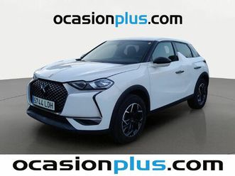 ds 3 crossback ds ds3 crossback bluehdi 100 so chic (100 cv)