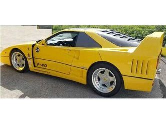 superbe pontiac fiero 2.8 v6 - ferrari f40 replica