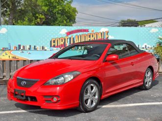 2008 toyota solara sport v6 2dr convertible 5a