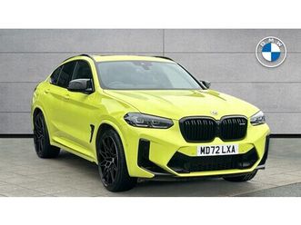 bmw x4m x4 m competition 3.0 5dr