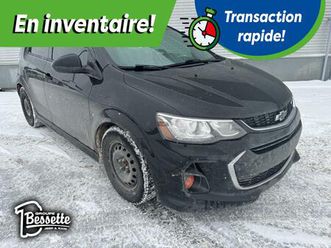 chevrolet sonic 2017 lt