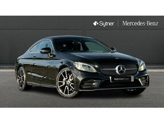 mercedes-benz c class c220d amg line premium 2dr 9g-tronic
