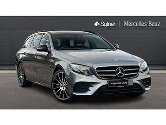 mercedes-benz e class e220d amg line night edition prem + 5dr 9g-tronic