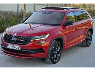 škoda kodiaq rs 2.0 4x4 dizel 240ks biturbo, dsg, panorama, kuka, 360, 2019 god.